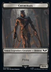 Astartes Warrior // Cherubael Double-Sided Token (Surge Foil) [Warhammer 40,000 Tokens] | Good Games Cannington