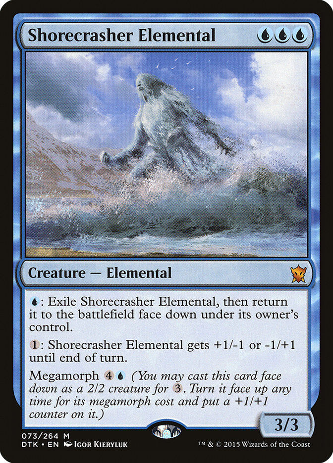 Shorecrasher Elemental 73 (Dragons of Tarkir)  | Good Games Cannington
