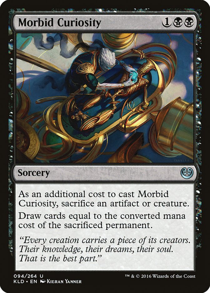 Morbid Curiosity [Kaladesh] | Good Games Cannington
