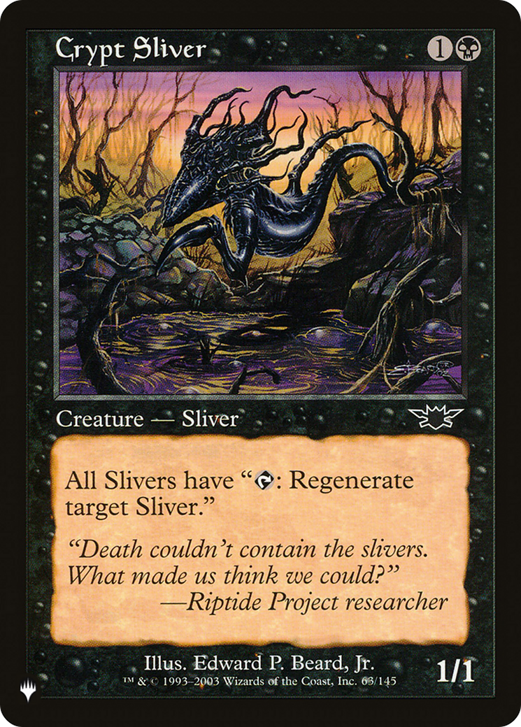 Crypt Sliver [The List] | Good Games Cannington