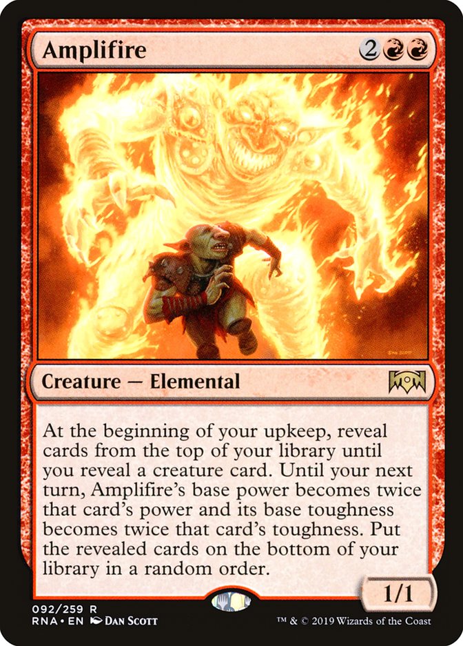 Amplifire 92/259 (Ravnica Allegiance)  - Foil | Good Games Cannington
