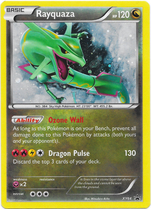 Rayquaza (XY64) (Jumbo Card) [XY: Black Star Promos] | Good Games Cannington