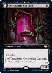 Concealing Curtains // Revealing Eye (Extended Art) [Innistrad: Crimson Vow] | Good Games Cannington