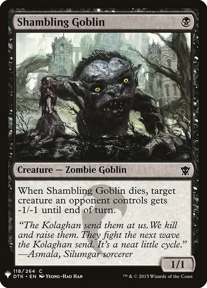 Shambling Goblin [Mystery Booster] | Good Games Cannington