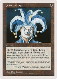 Jester's Cap (Oversized) [Oversize Cards] | Good Games Cannington