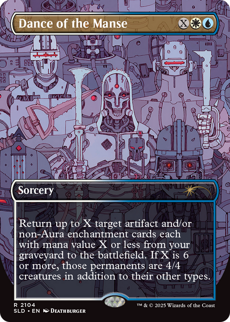 Dance of the Manse (Galaxy Foil) [Secret Lair Drop Series] | Good Games Cannington