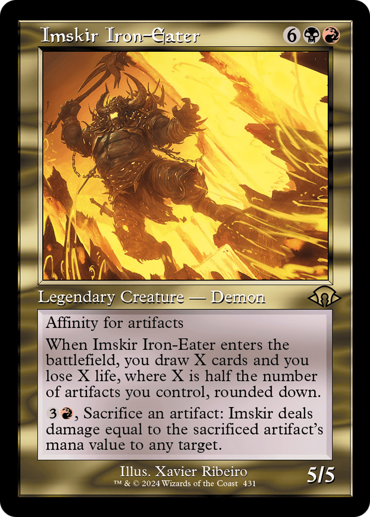Imskir Iron-Eater (Retro) [Modern Horizons 3] | Good Games Cannington