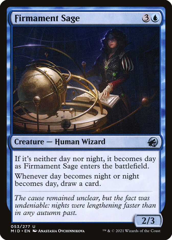 Firmament Sage 53/277 (Innistrad: Midnight Hunt)  | Good Games Cannington