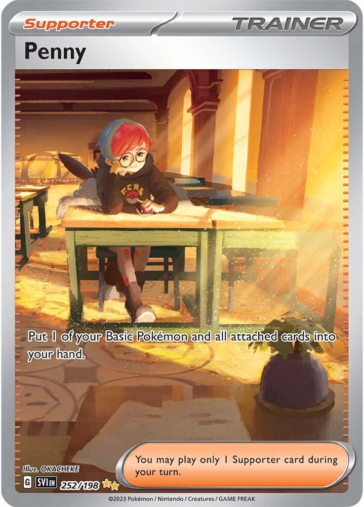 Penny (252/198) [Scarlet & Violet: Base Set] | Good Games Cannington