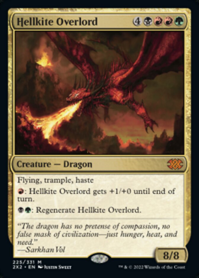Hellkite Overlord [Double Masters 2022] | Good Games Cannington