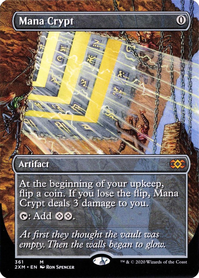 Mana Crypt (Toppers) [Double Masters] | Good Games Cannington