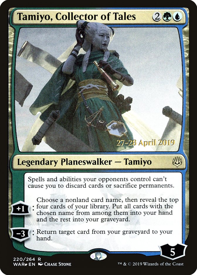 Tamiyo, Collector of Tales [War of the Spark Prerelease Promos] | Good Games Cannington