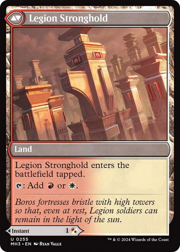 Legion Leadership // Legion Stronghold [Modern Horizons 3] | Good Games Cannington
