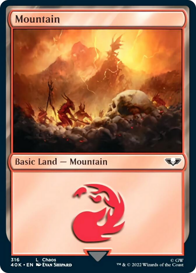 Mountain (316) [Warhammer 40,000] | Good Games Cannington