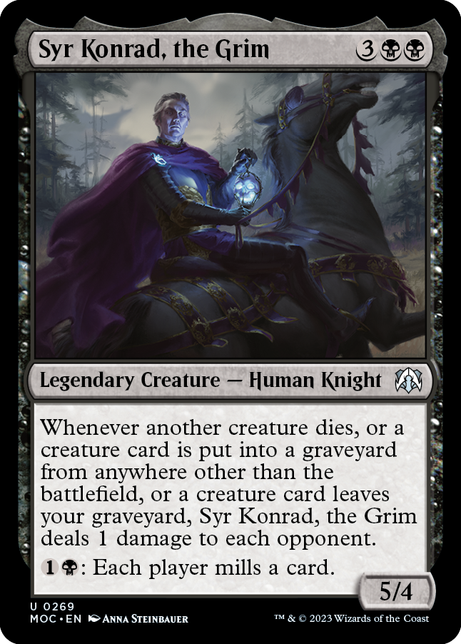 Syr Konrad, the Grim [March of the Machine Commander] | Good Games Cannington