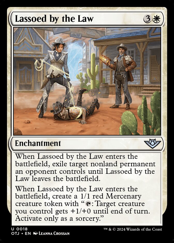 Lassoed by the Law 18 (Outlaws of Thunder Junction)  | Good Games Cannington
