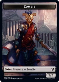 Zombie // Satyr Double-Sided Token [Theros Beyond Death Tokens] | Good Games Cannington