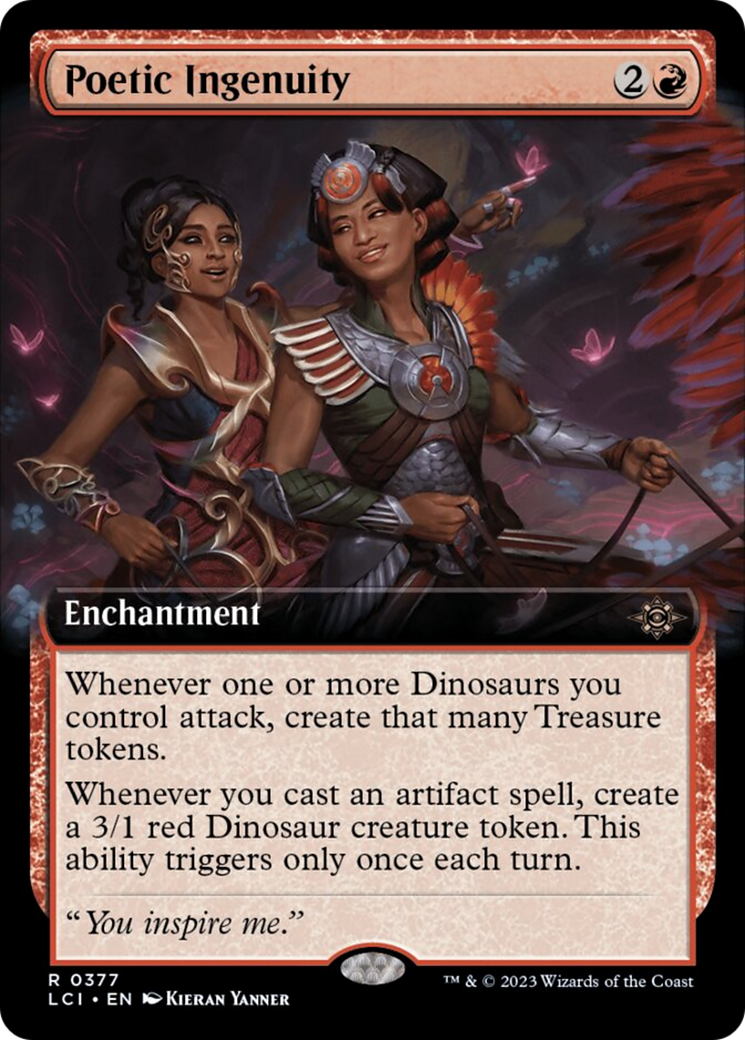 Poetic Ingenuity (Extended Art) [The Lost Caverns of Ixalan] | Good Games Cannington