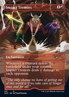 Impact Tremors (Borderless) [Secret Lair Drop Series] | Good Games Cannington