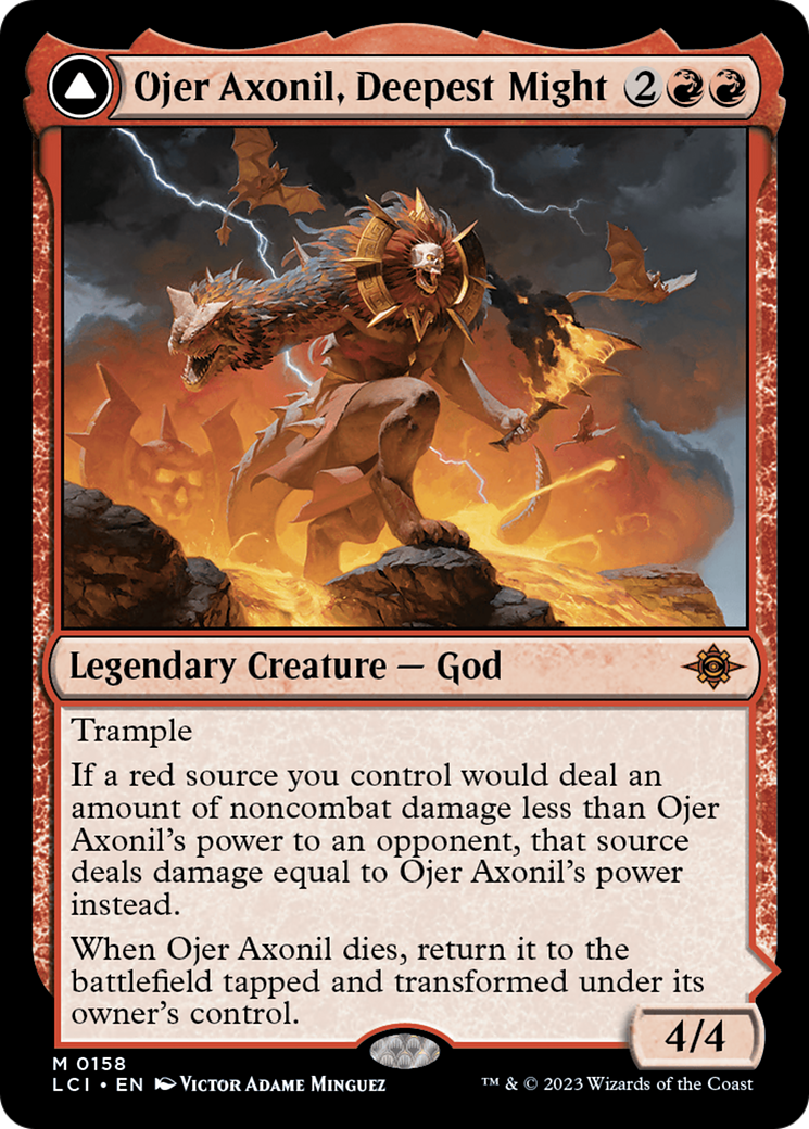 Ojer Axonil, Deepest Might // Temple of Power [The Lost Caverns of Ixalan] | Good Games Cannington