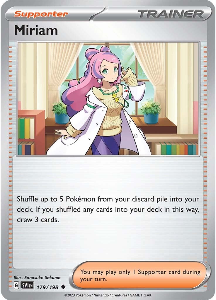 Miriam (179/198) [Scarlet & Violet: Base Set] | Good Games Cannington