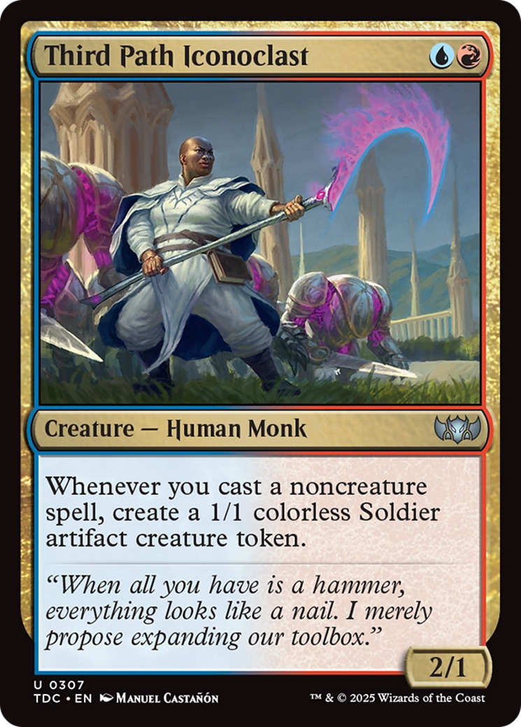 Third Path Iconoclast [Tarkir: Dragonstorm Commander] | Good Games Cannington