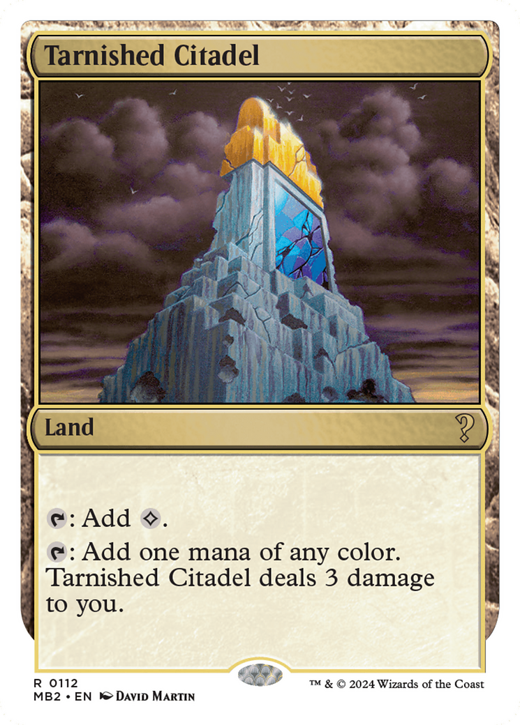 Tarnished Citadel (White Border) [Mystery Booster 2] | Good Games Cannington