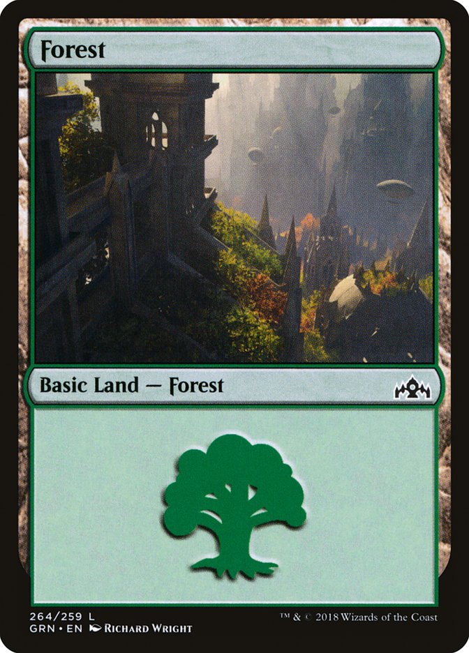 Forest (264) [Guilds of Ravnica] | Good Games Cannington
