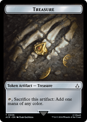 Assassin // Treasure Double-Sided Token [Assassin's Creed Tokens] | Good Games Cannington