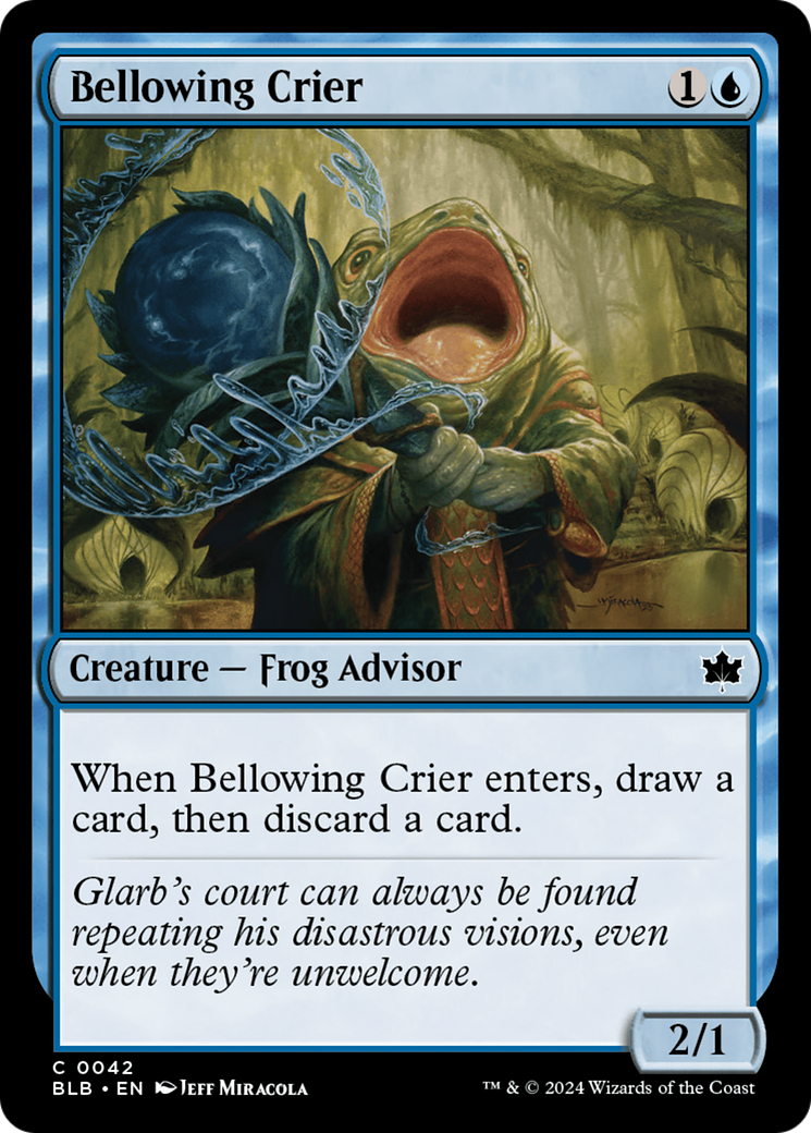 Bellowing Crier [Bloomburrow] | Good Games Cannington