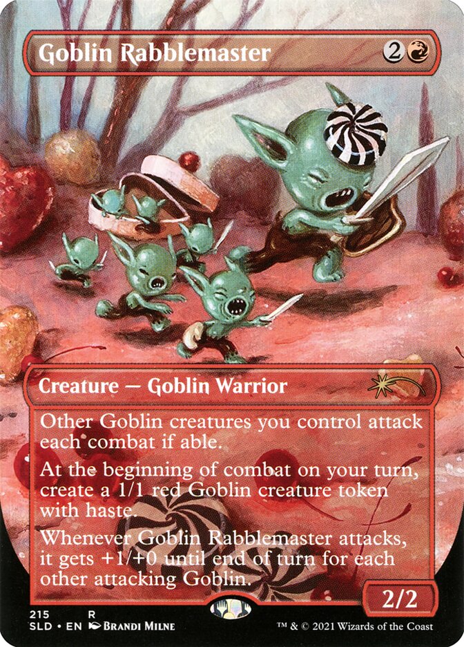 Goblin Rabblemaster [Secret Lair Drop Series] | Good Games Cannington