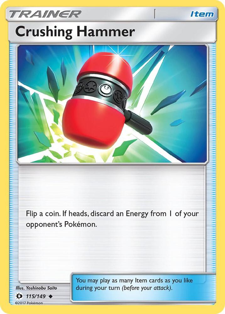 Crushing Hammer (SM Base Set)  - Reverse Holofoil | Good Games Cannington