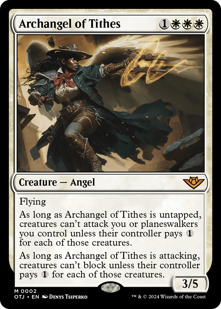 Archangel of Tithes [Outlaws of Thunder Junction] | Good Games Cannington