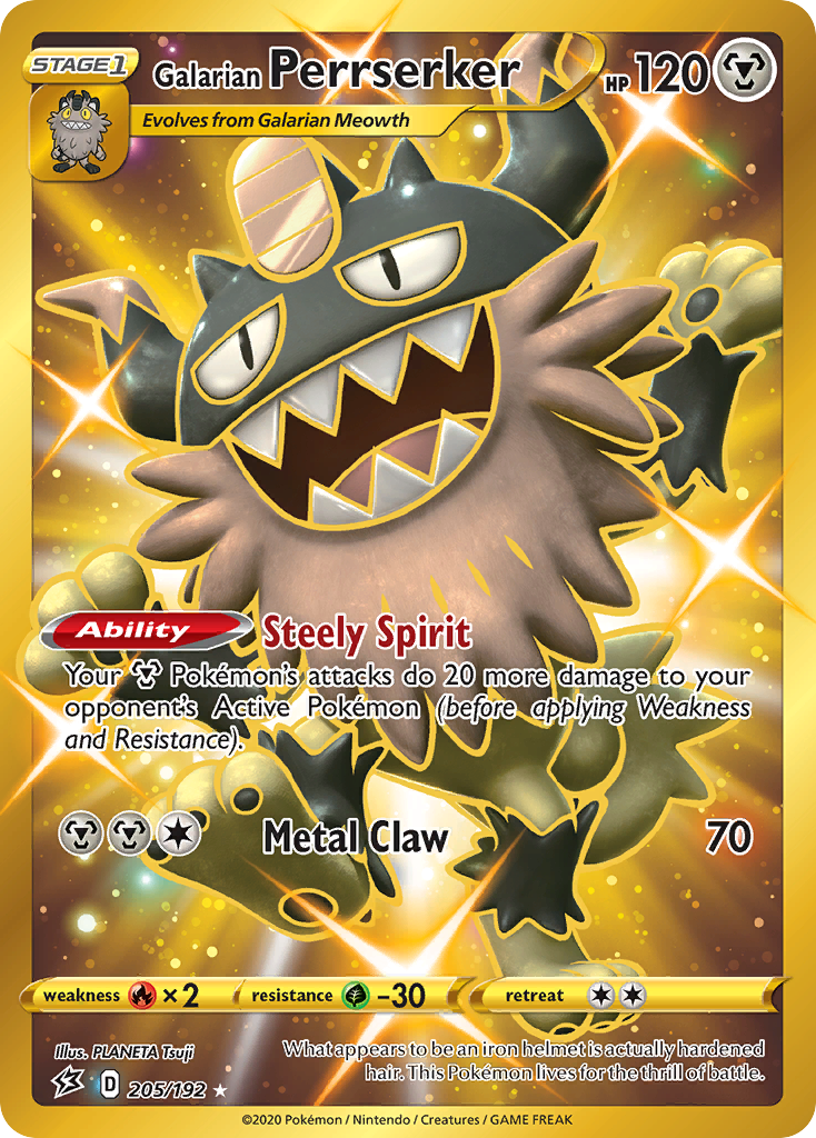 Galarian Perrserker (205/192) [Sword & Shield: Rebel Clash] | Good Games Cannington