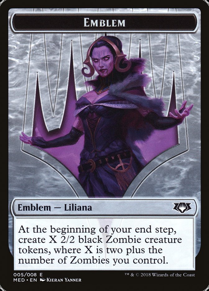Liliana, the Last Hope Emblem [Mythic Edition Tokens] | Good Games Cannington