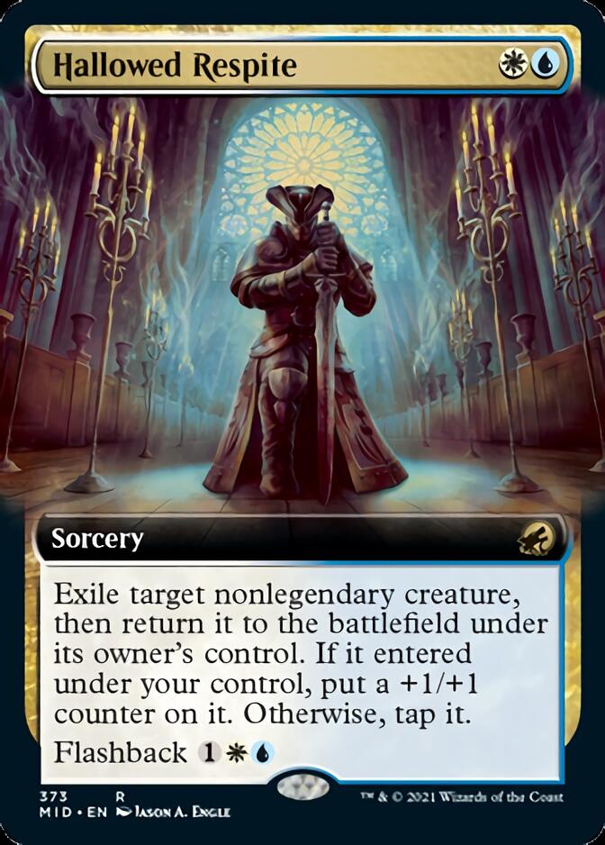 Hallowed Respite (Extended Art) [Innistrad: Midnight Hunt] | Good Games Cannington