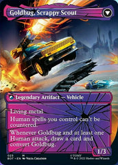 Goldbug, Humanity's Ally // Goldbug, Scrappy Scout (Shattered Glass) [Transformers] | Good Games Cannington