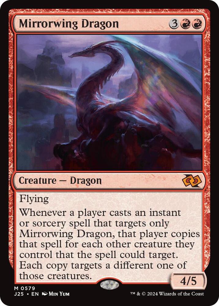 Mirrorwing Dragon 579/779 (Foundations Jumpstart)  | Good Games Cannington