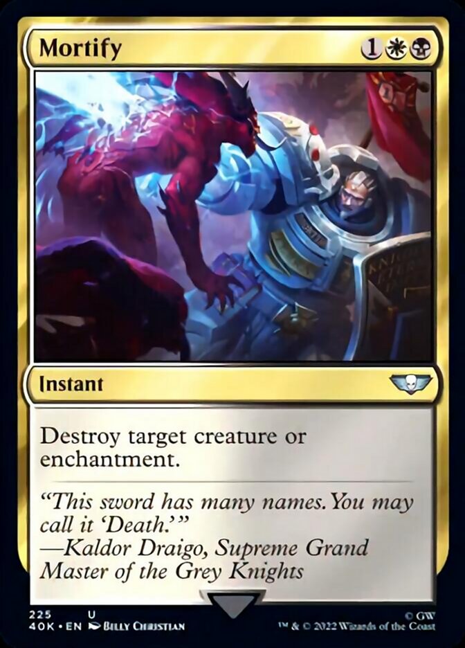 Mortify (Surge Foil) [Warhammer 40,000] | Good Games Cannington