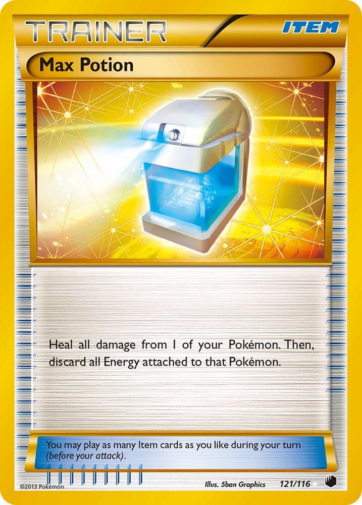 Max Potion Secret Rare 121/116 (Plasma Freeze)  - Holofoil | Good Games Cannington