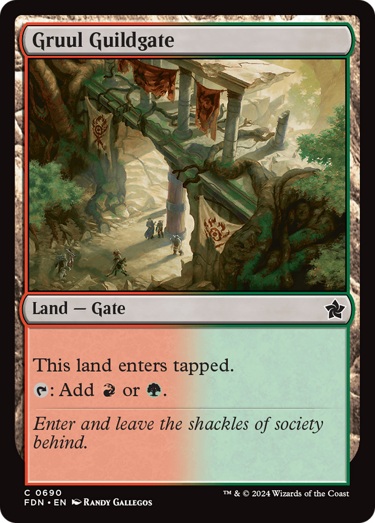 Gruul Guildgate [Foundations] | Good Games Cannington