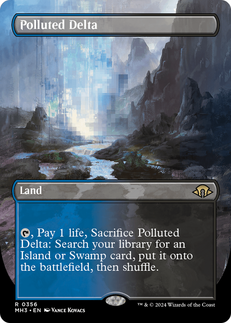 Polluted Delta (Borderless) [Modern Horizons 3] | Good Games Cannington