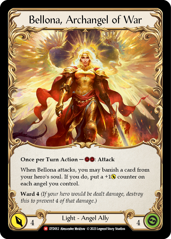 Figment of War // Bellona, Archangel of War [DTD012] (Dusk Till Dawn) | Good Games Cannington