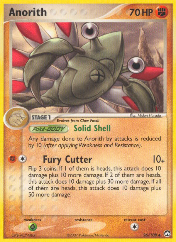 Anorith (26/108) [EX: Power Keepers] | Good Games Cannington