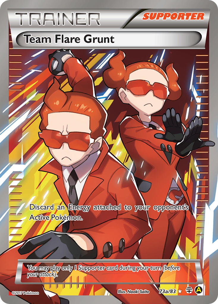 Team Flare Grunt (73a/83) [Alternate Art Promos] | Good Games Cannington