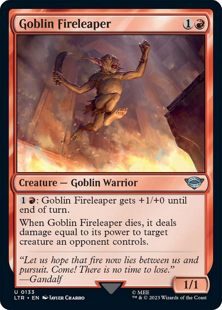 Goblin Fireleaper [The Lord of the Rings: Tales of Middle-Earth] | Good Games Cannington