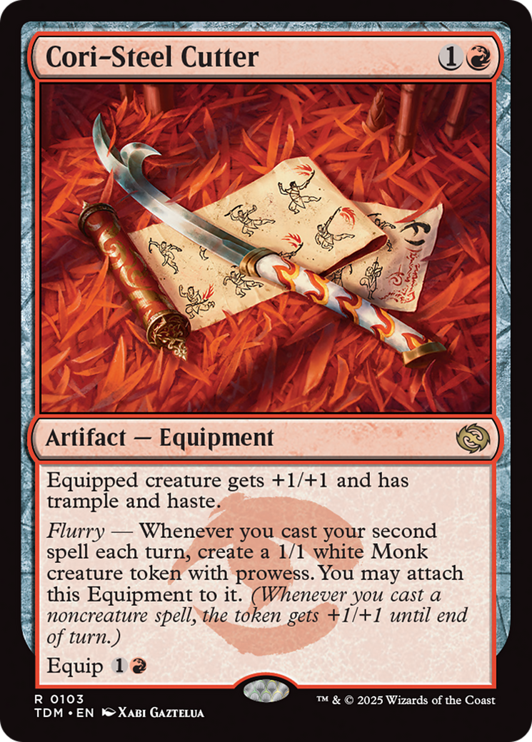 Cori-Steel Cutter [Tarkir: Dragonstorm] | Good Games Cannington