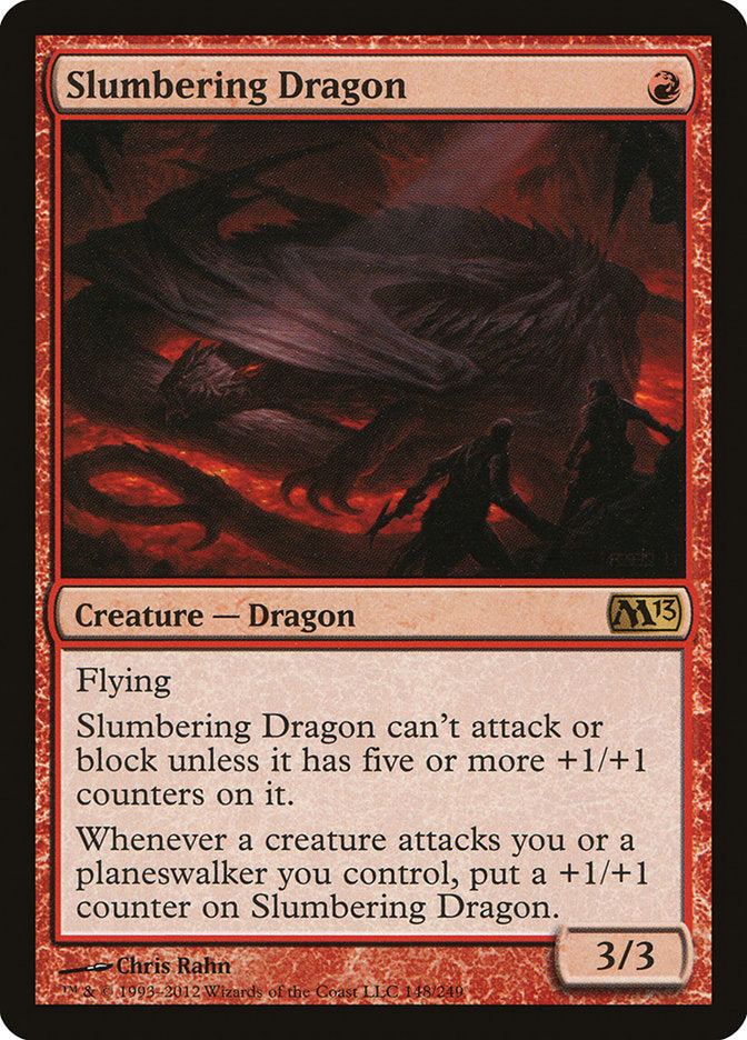 Slumbering Dragon 148 (Magic 2013 (M13))  | Good Games Cannington