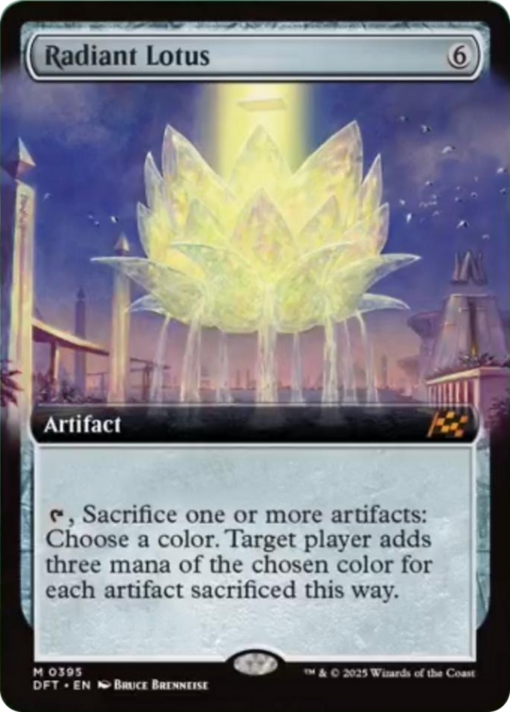 Radiant Lotus (Extended Art) [Aetherdrift] | Good Games Cannington
