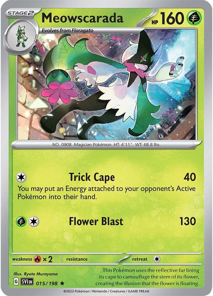 Meowscarada (015/198) [Scarlet & Violet: Base Set] | Good Games Cannington